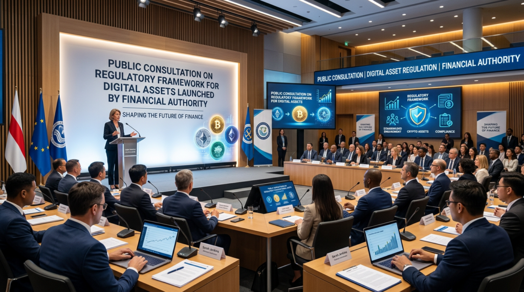 Public Consultation on Regulatory Framework for Digital Assets Launched by Financial Authority