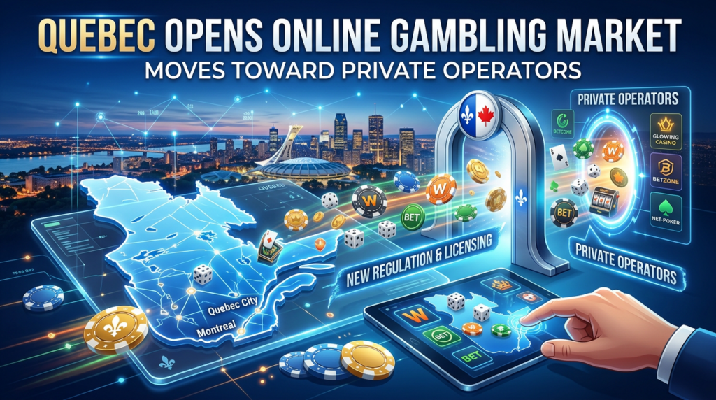 Quebec Moves Toward Opening Online Gambling Market to Private Operators