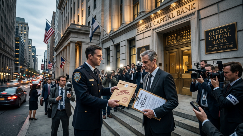 Regulatory Action Imposes Maximum Penalty on Major Financial Institution