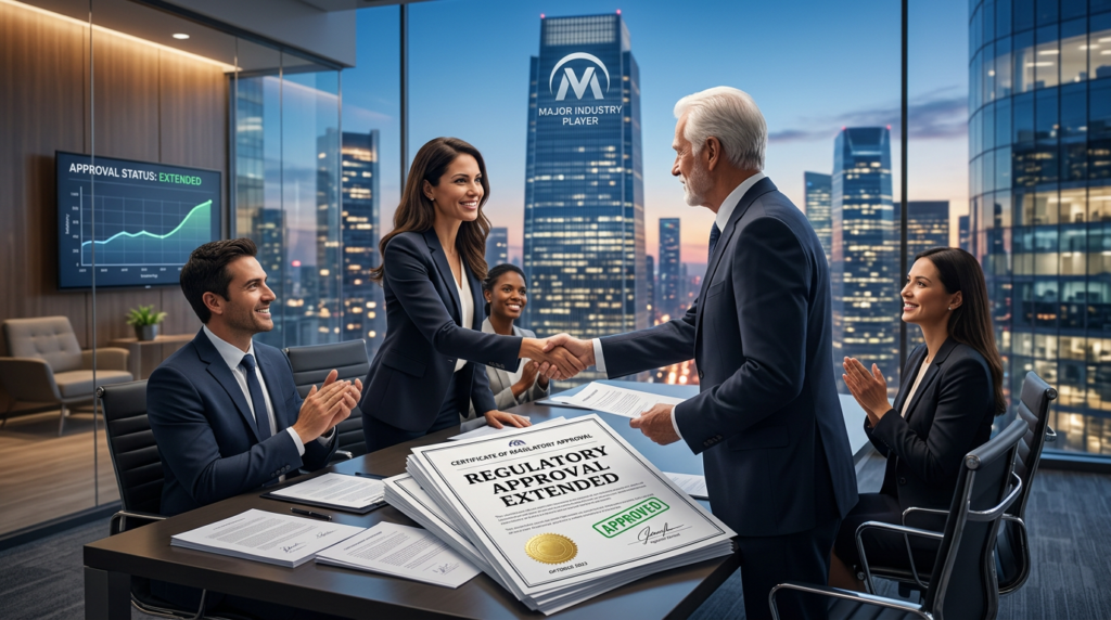 Regulatory Approval Extended for Major Industry Player