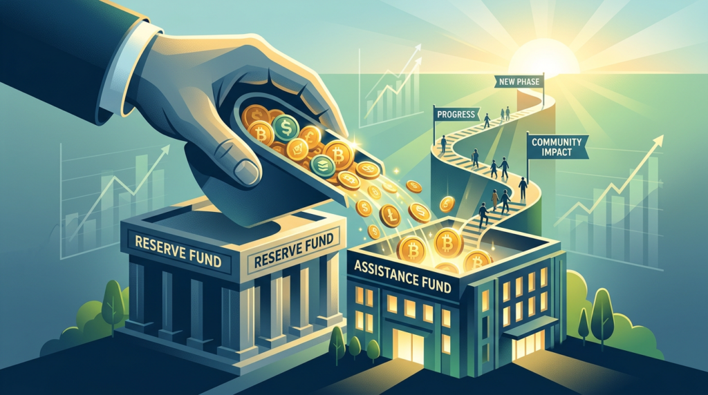 Reserve-Yield Payment Transfer Marks a New Phase for the Assistance Fund