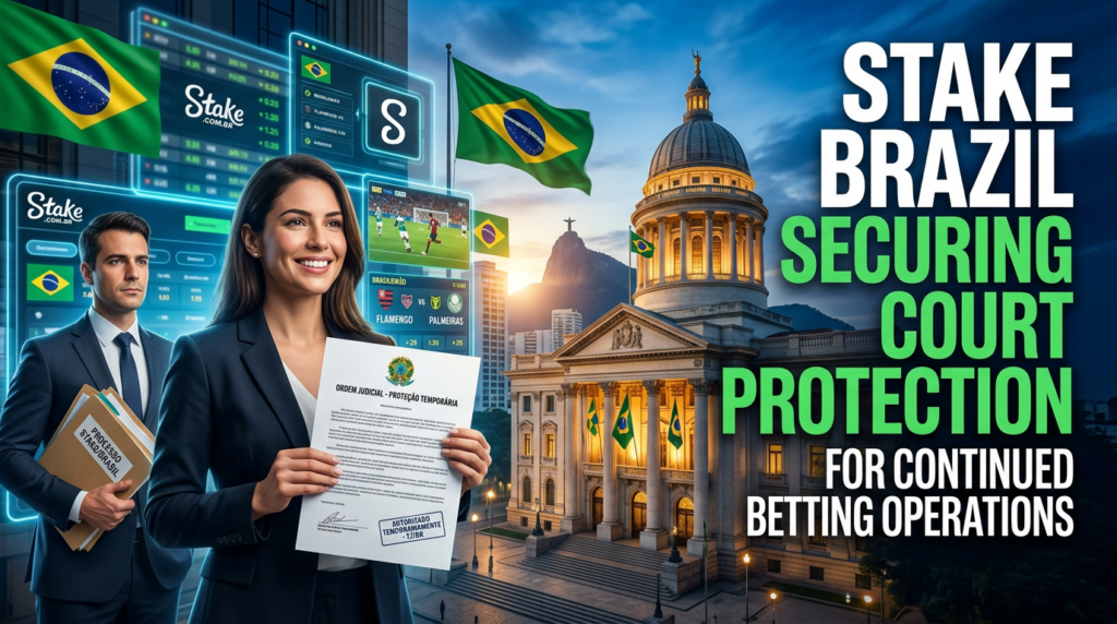 Stake Brazil Secures Temporary Court Protection for Continued Betting Operations