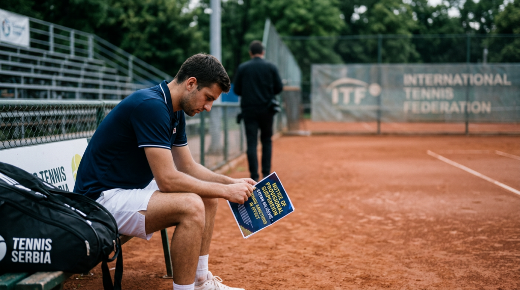 Stefan Milićević Banned from Tennis Participation Amid Ongoing Sanctions