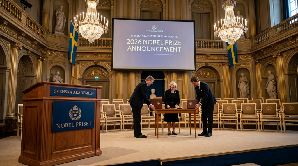 Swedish Academy Prepares for 2026 Nobel Prize Announcement