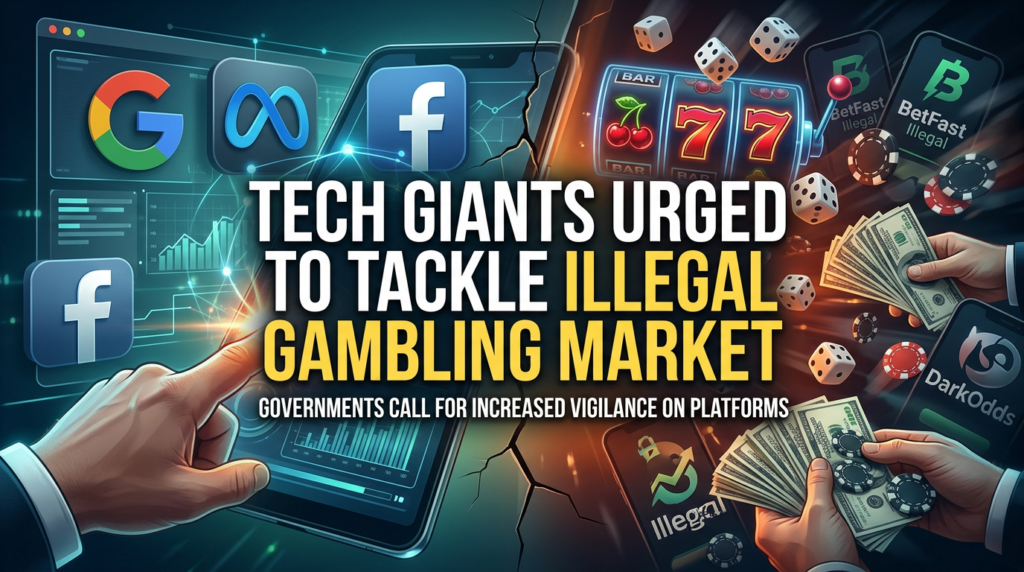 Tech Giants Urged to Tackle Illegal Gambling Market