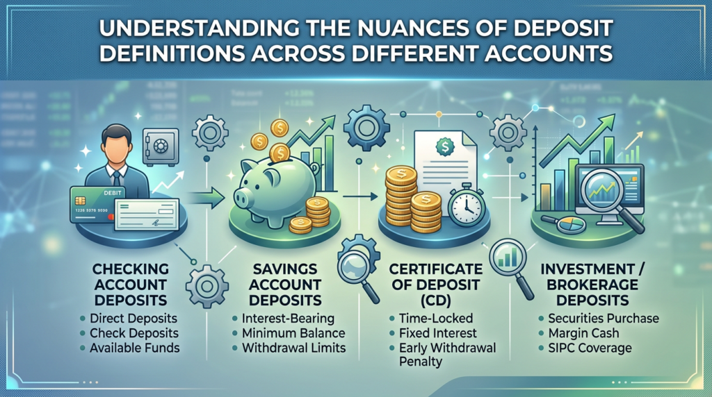 Understanding the Nuances of Deposit Definitions Across Different Accounts