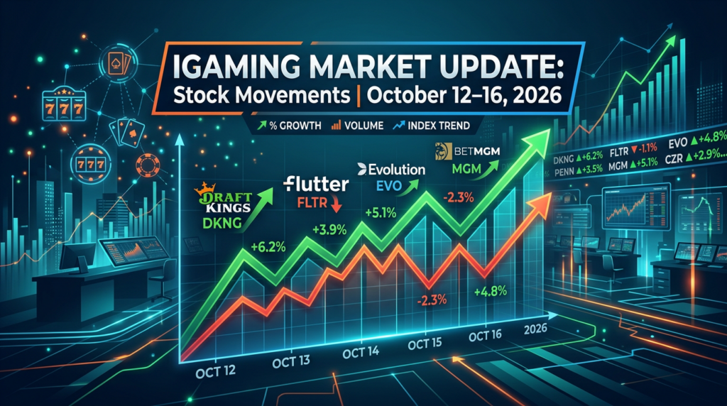 iGaming Market Update: Stock Movements from October 12–16, 2026