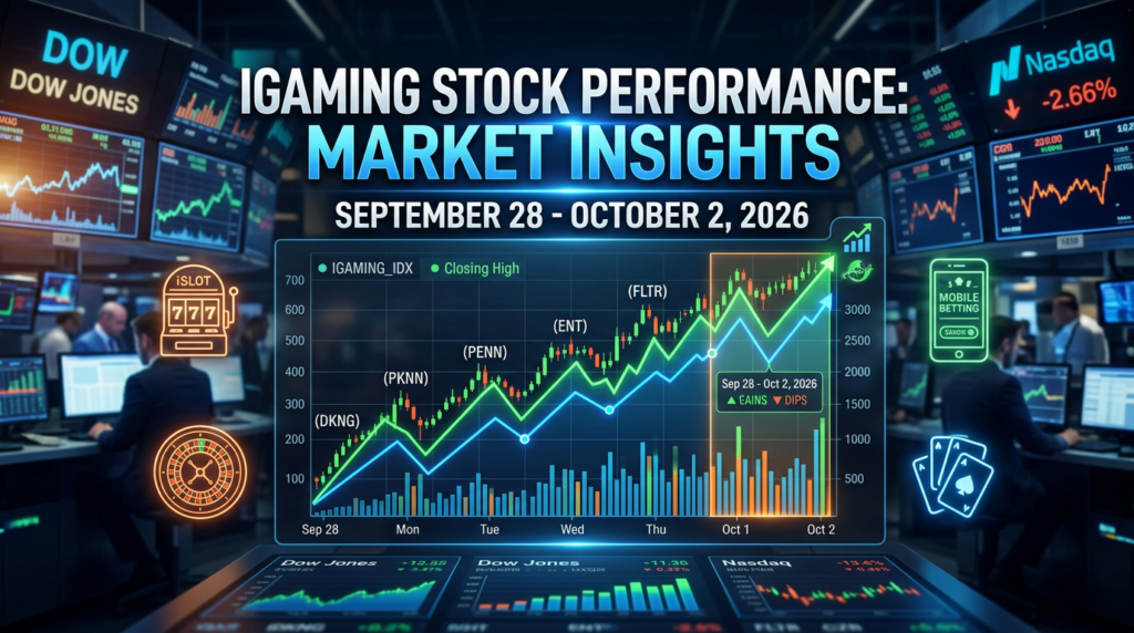 iGaming Stock Performance: Market Insights from September 28 to October 2, 2026